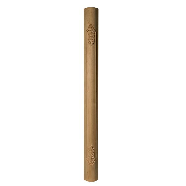 35 1/2 x 2 1/8 French Corner Leg in Cherry, Osborne Wood Products, Mfr#: 5025C